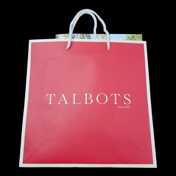 Talbots Petite VNeck 100% Mercerized All Season Cotton Sweater L Free Gi… - Picture 10 of 10